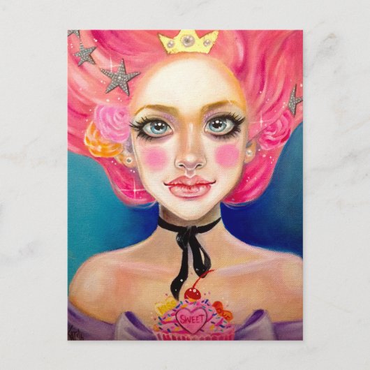 Carte Postale Marie Antoinette Sweetie (Devant)