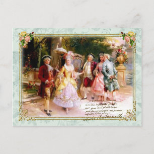 Carte Postale Marie Antoinette Versailles