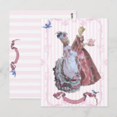 Carte Postale Marie AntoinetteThé à Trianon (Devant / Derrière)