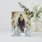 Carte Postale Marie avec les anges - Regina Angelorum (Debout devant)