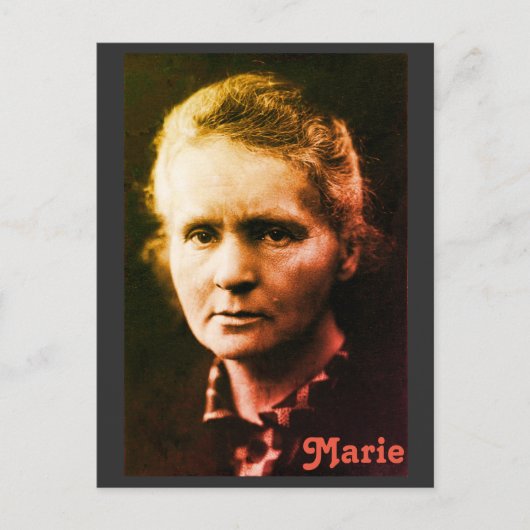 Carte Postale Marie Currie (Devant)