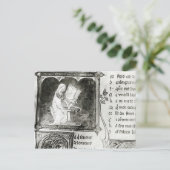 Carte Postale Marie de France écrit (Debout devant)