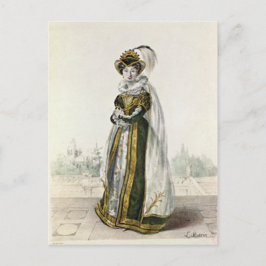 Carte Postale Marie Dorval dans 'Marion Delorme' de Victor (Devant)