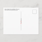 Carte Postale Marie en Mater Dolorosa (Mère des Douleurs) (SAU20 (Dos)