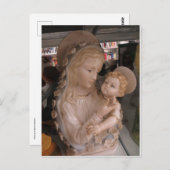 Carte Postale Marie et Christ Enfant (Devant / Derrière)
