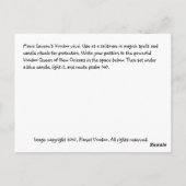 Carte Postale Marie Laveau Voodoo Vévé (Dos)