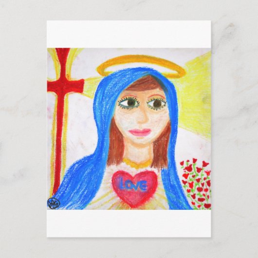 Carte Postale Marie, Mère de l'Amour (Devant)