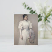 Carte Postale Marie Renard (Debout devant)