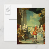 Carte Postale Marie-Thérèse et son mari (Devant / Derrière)