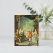 Carte Postale Marie-Thérèse et son mari (Debout devant)