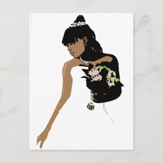 Carte Postale Mariée 2