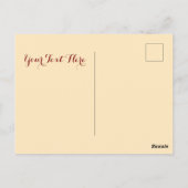 Carte Postale Mariée Cactus Drôle  (Dos)