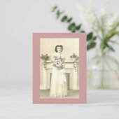 Carte postale Mariée de juin (Debout devant)