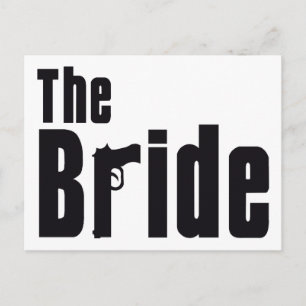 Carte Postale Mariée de la mafia