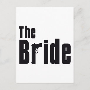Carte Postale Mariée de la mafia