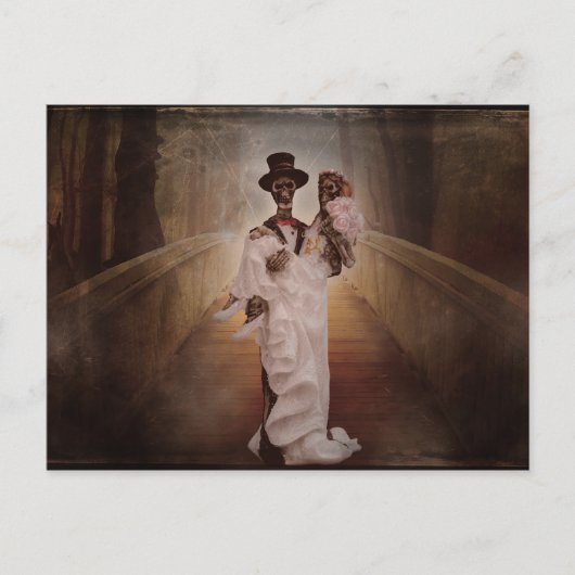 carte postale mariée et mariée (Devant)