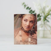 Carte Postale Mariée indienne (Debout devant)