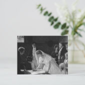 Carte Postale Mariée victorienne (Debout devant)