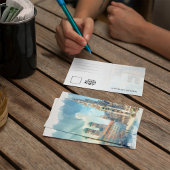 Carte postale Marienplatz Munich Allemagne Aquarel