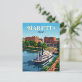 Carte Postale Marietta Ohio (Debout devant)