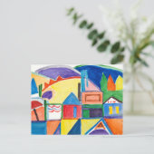 Carte postale Marilyn Holmes Fine Art "Main Street (Debout devant)