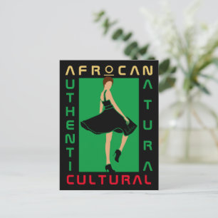 Carte Postale Marilyn MonFRO AFRoCA Africaine Femme noire