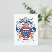 Carte Postale Marin Family Crest (Debout devant)