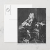 Carte Postale Marin Marais, 1704 (Devant / Derrière)
