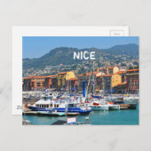 Carte Postale Marina à Nice, France (Devant / Derrière)