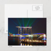 Carte Postale Marina Bay Sands (Devant / Derrière)