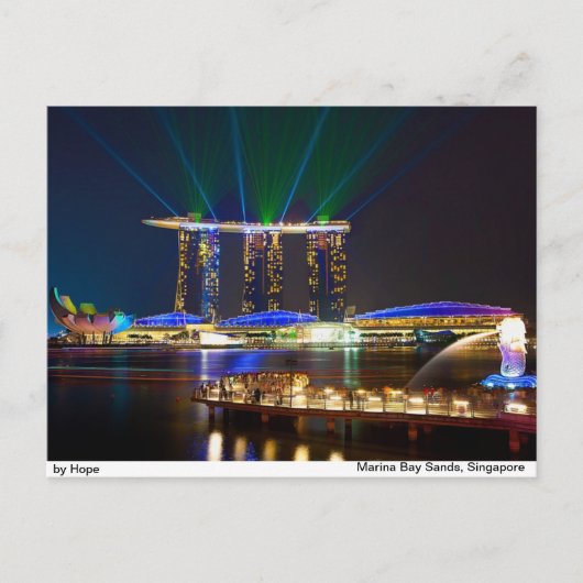 Carte Postale Marina Bay Sands (Devant)