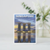 Carte Postale Marina Bay Sands Singapour (Debout devant)