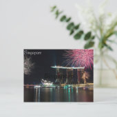 Carte Postale Marina Bay Singapour (Debout devant)