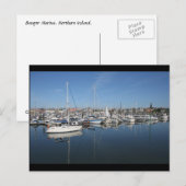 Carte Postale Marina de Bangor (Devant / Derrière)