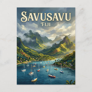 Carte Postale Marina de Waitui Fidji