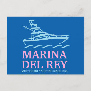 Carte Postale Marina Del Ray