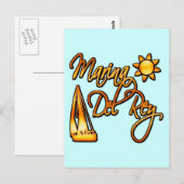 Carte Postale Marina Del Rey (Devant / Derrière)