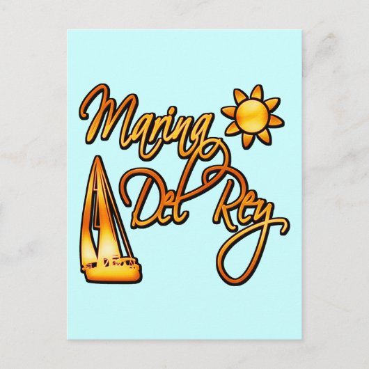 Carte Postale Marina Del Rey (Devant)