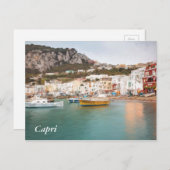 Carte Postale Marina grande, Capri, Campanie, Italie (Devant / Derrière)