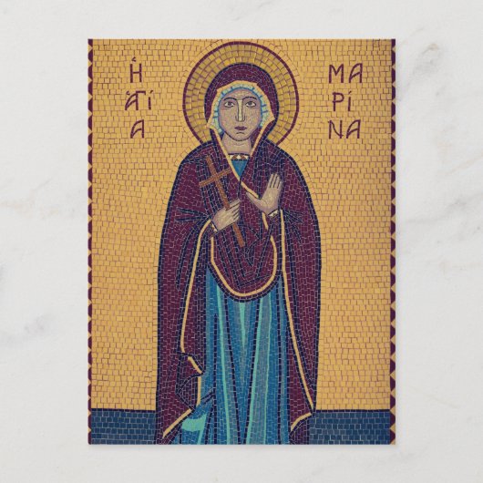 Carte Postale Marina St. d'Antioche Orthodoxe (Devant)
