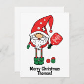 Carte postale 🎅 marinade de Noël (Devant / Derrière)