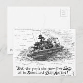 Carte Postale Marine (Devant / Derrière)