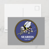 Carte Postale Marine américaine | Photos (Devant / Derrière)