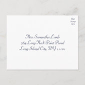 Carte postale marine Bleue et Bleue Bleue Bleue et