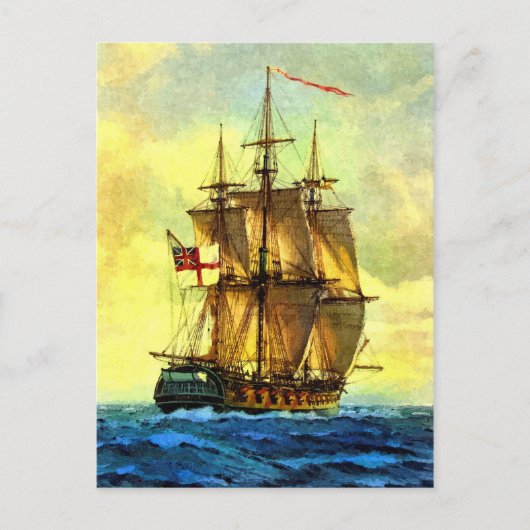 Carte Postale Marine britannique (Devant)