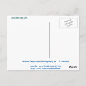 CARTE POSTALE MARINE CARRIBÉENNE 17 (Dos)