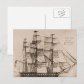 Carte Postale Marine Constellation (Devant / Derrière)