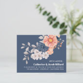 Carte Postale Marine corallienne Nous avons proposé Nouvelle adr (Debout devant)