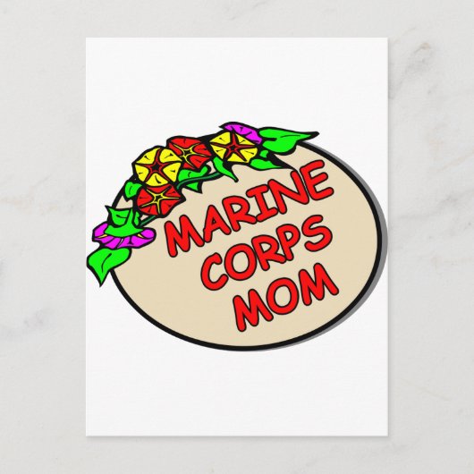 Carte Postale Marine Corps - Plaque mère (Devant)