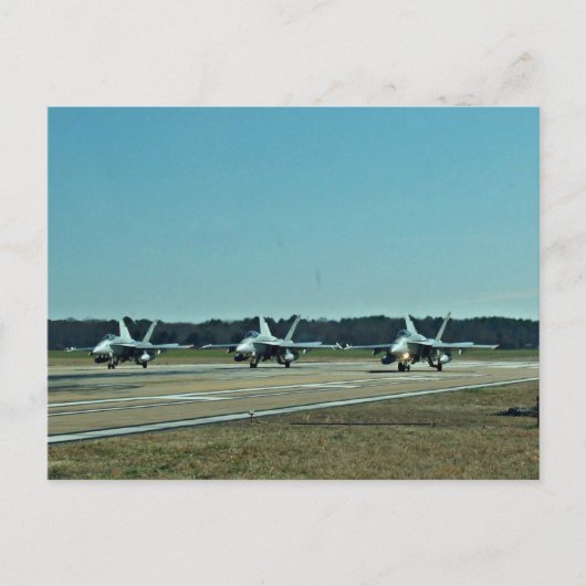 Carte Postale Marine Jets (Devant)